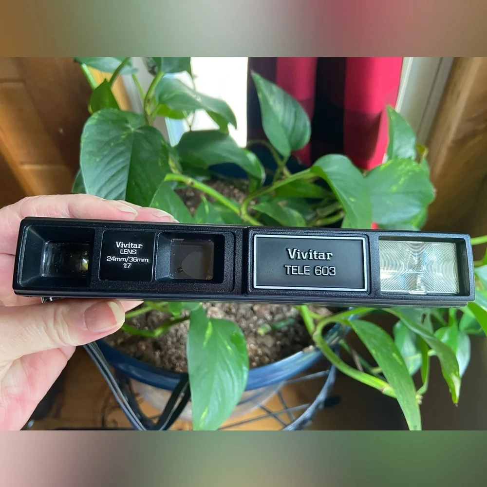 Vintage Vivitar Tele 603 Camera. 110 Film Camera Working Condition